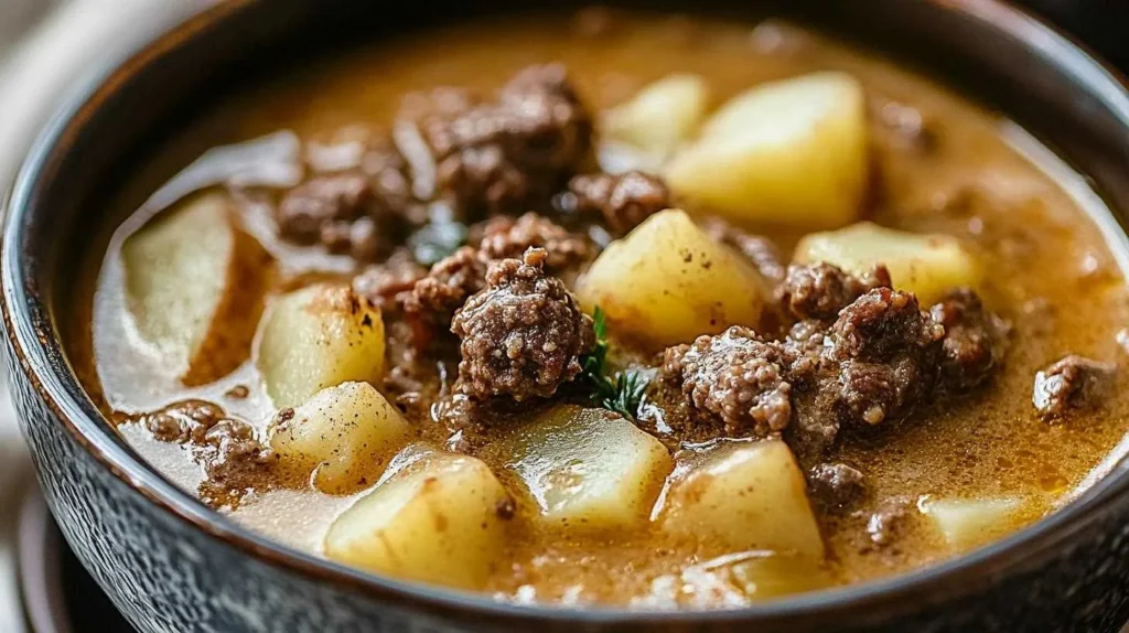 potato soup.