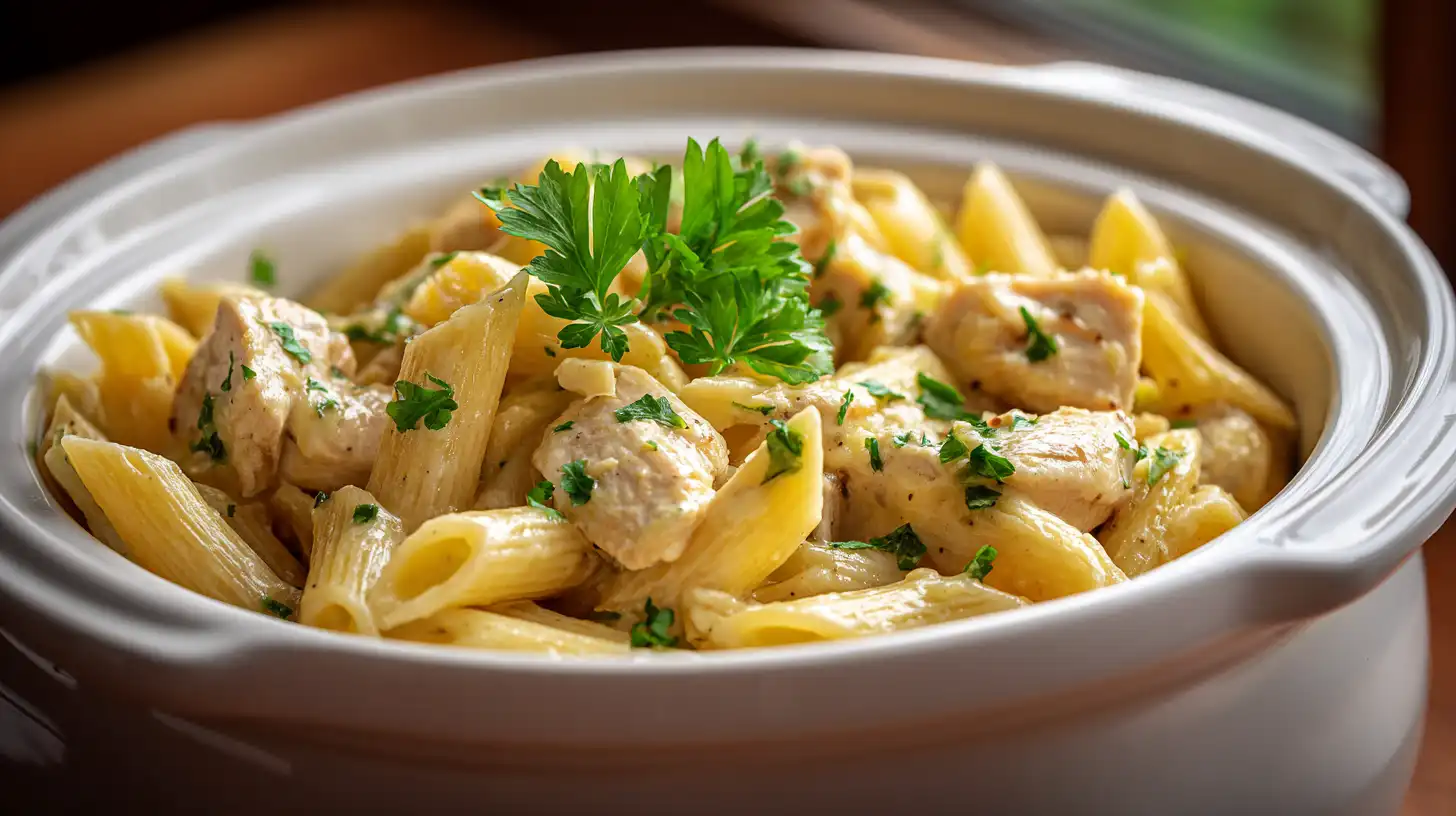 Chicken and Pasta Crockpot Recipe